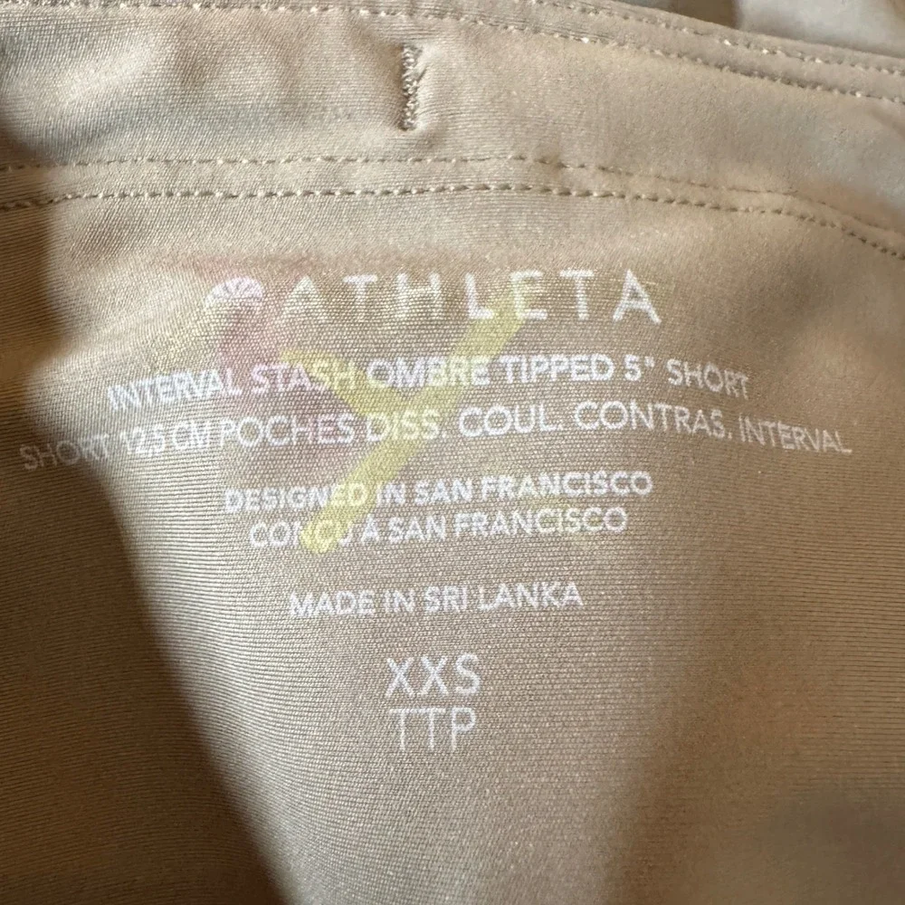 Athleta interval stash